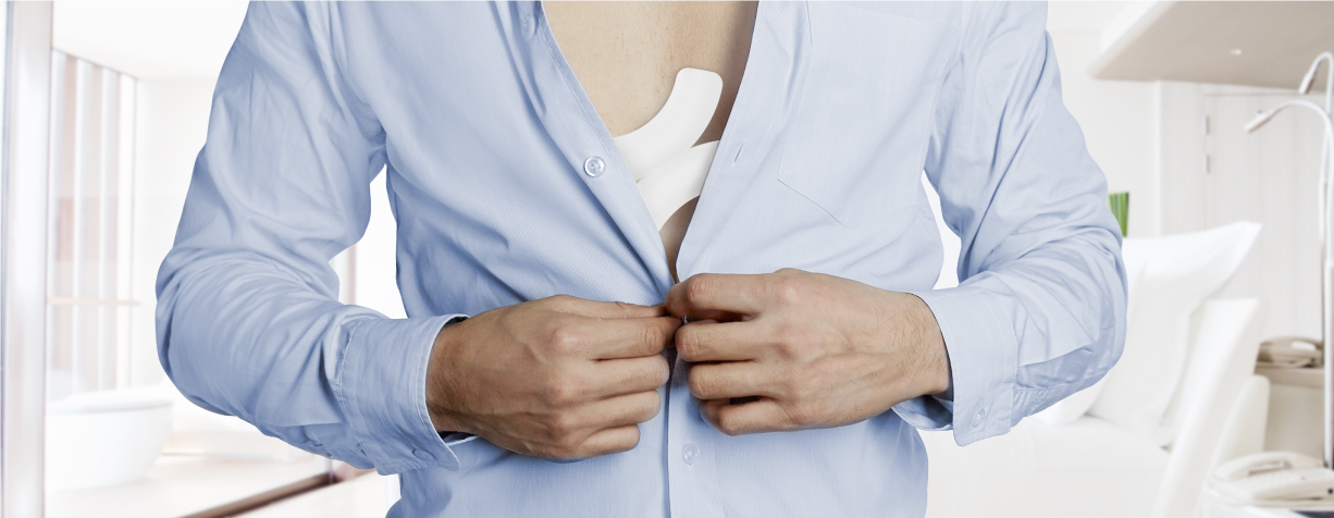 QardioCore wearable ECG EKG monitor for iPhone